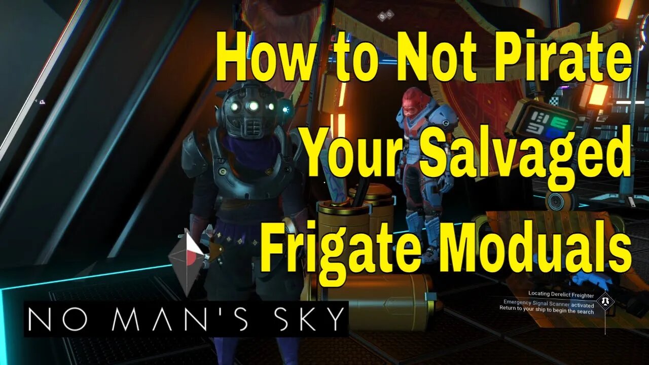 The Slow and Expensive Way Of Maybe Getting a Salvaged Frigate modual in No Man Sky