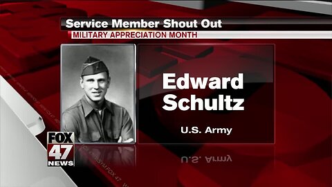 Yes Squad Service Member Shout Out: Edward Schultz