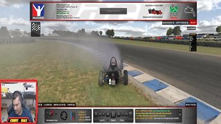 iRacing noob first time around Phillip Island!!!!!!