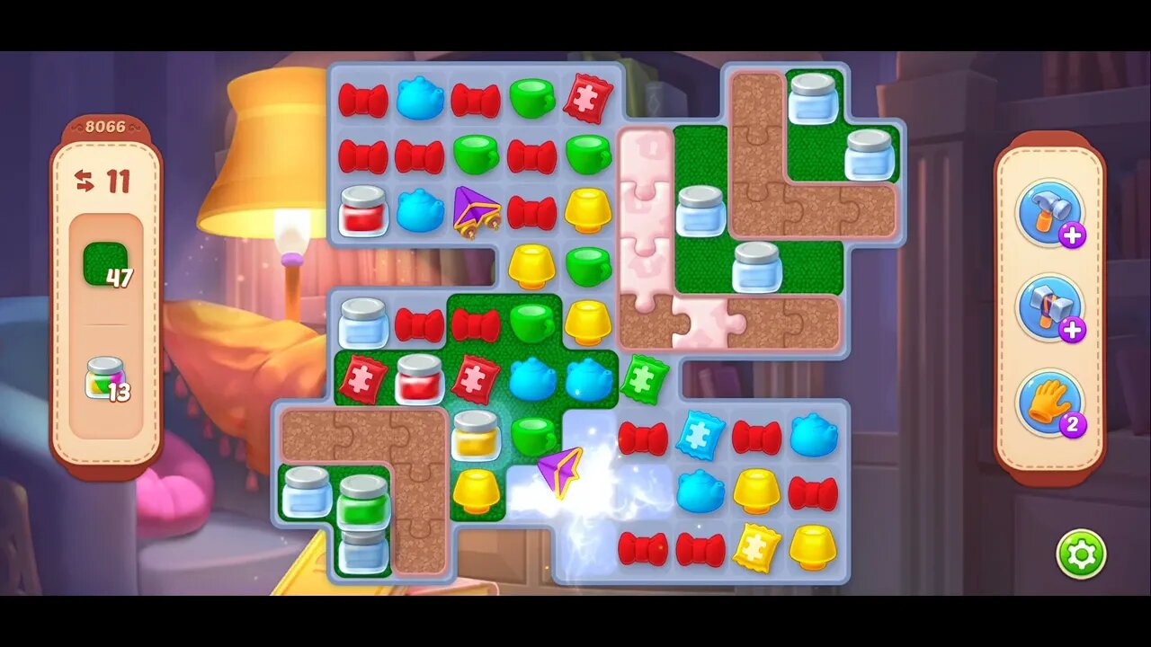 Playrix Homescapes Gameplay Walkthrough Level 8066