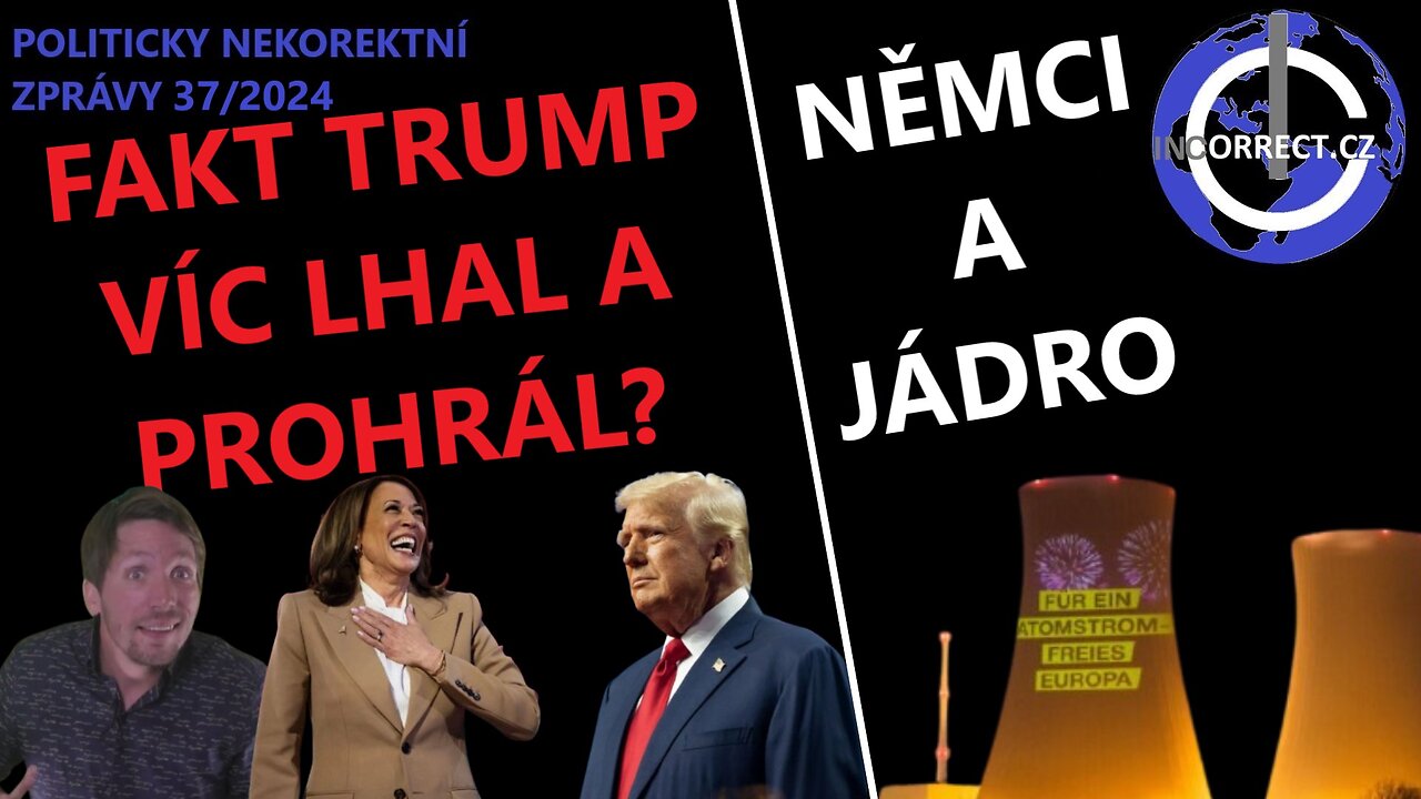 Migrační politika Evropy, Trump vs. Harris a média, německé jádro - NEKOREKTNÍ ZPRÁVY 37/2024