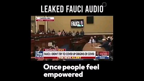 Leaked Fauci Audio ...