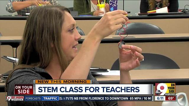 Keeping up with the latest STEM trends has local teachers in summer school