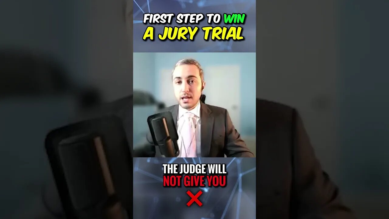 LAWYER EXPLAINS! How to WIN a JURY TRIAL?