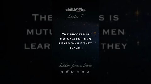 Associate with those who will make a better person of you - Seneca #stoic #shorts