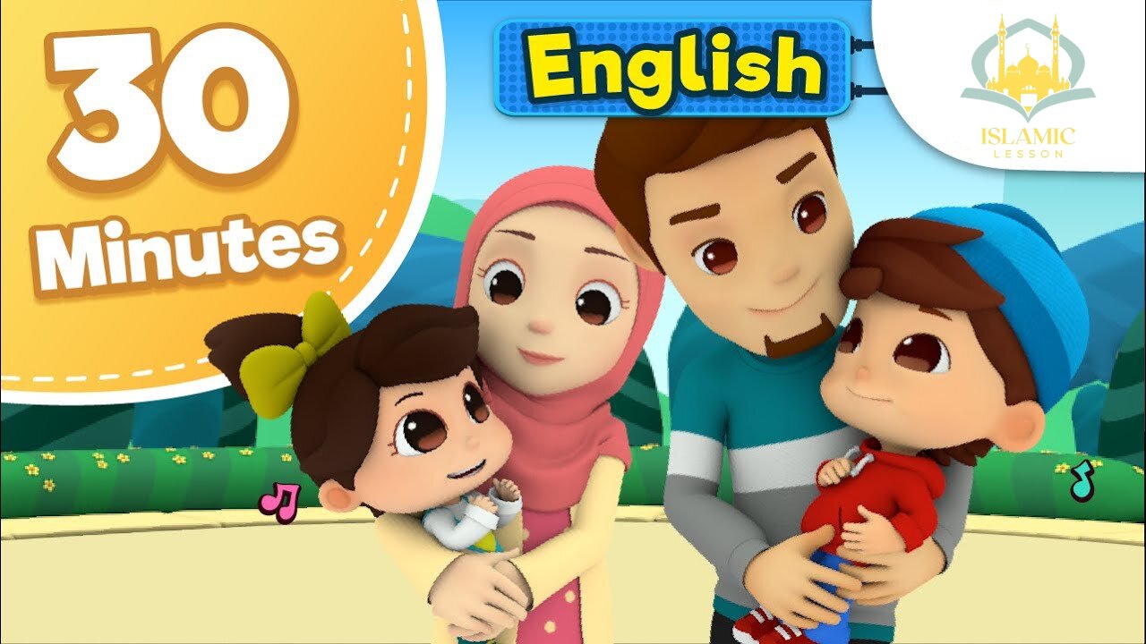 Omar & Hana | 30 minutes compilation | Islamic Cartoon | Islamic Lesson