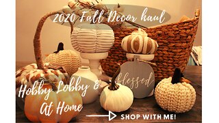 FALL HOME DECOR HAUL