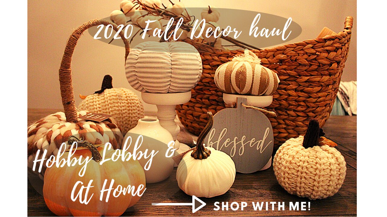 FALL HOME DECOR HAUL