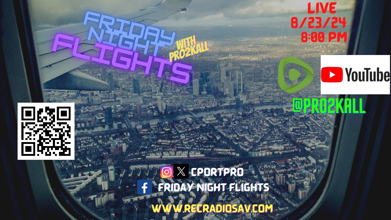 Friday Night Flights 8/23/24: The Biggest Show on Earth