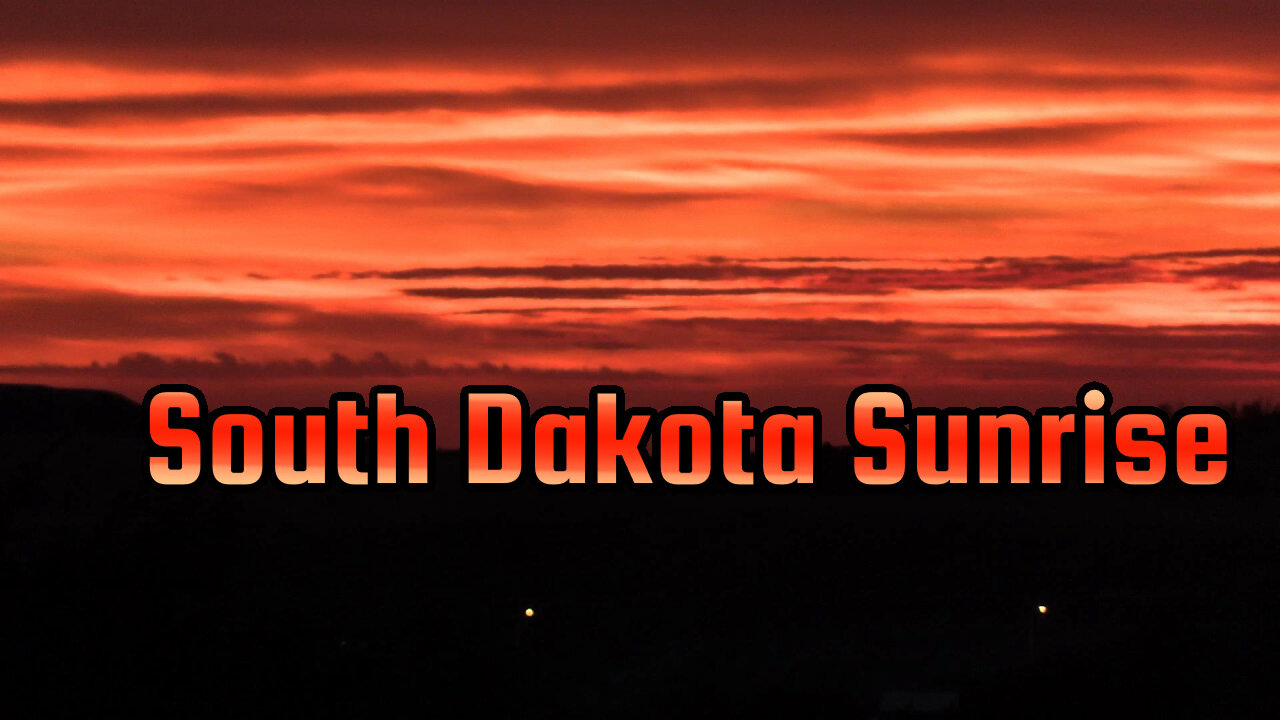 South Dakota Sunrise