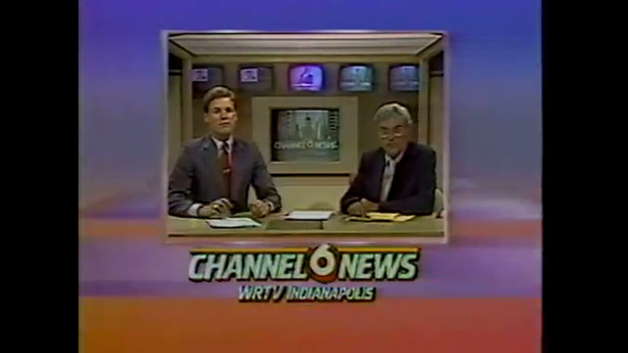 September 25, 1986 - Clyde Lee/Howard Caldwell Indianapolis News Bump & Open to 'The Colbys'