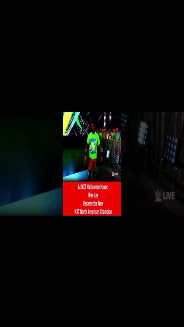 New Champion Crowned at NXT Halloween Havoc