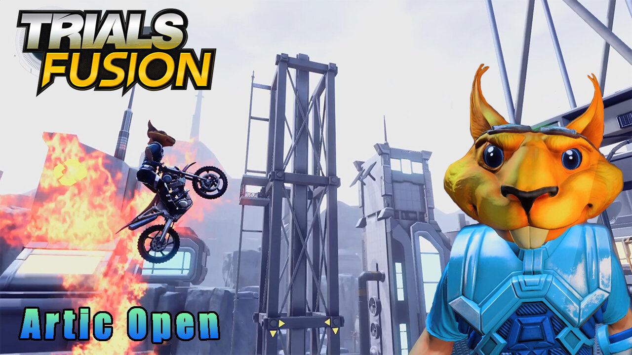 Trials Fusion - Artic Open - Platform Bike Racing | 8 Tracks - Time Trials and Big Skill Game, 2014