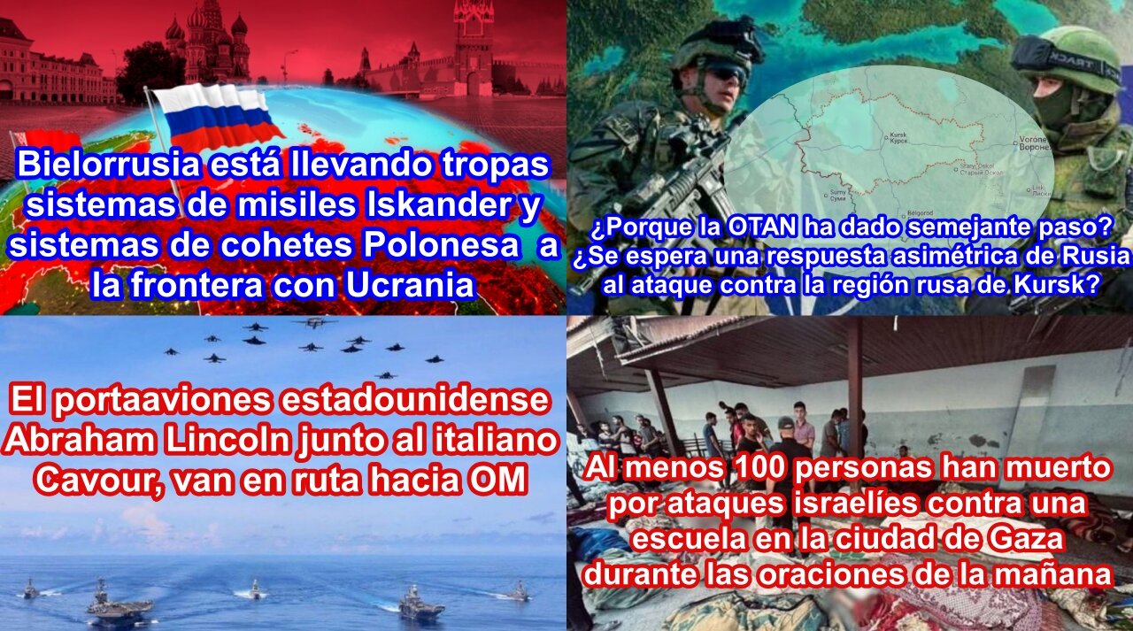 ¿Cual será la reacción de Putin ante el desafío de la OTAN invadiendo la región de Kursk?