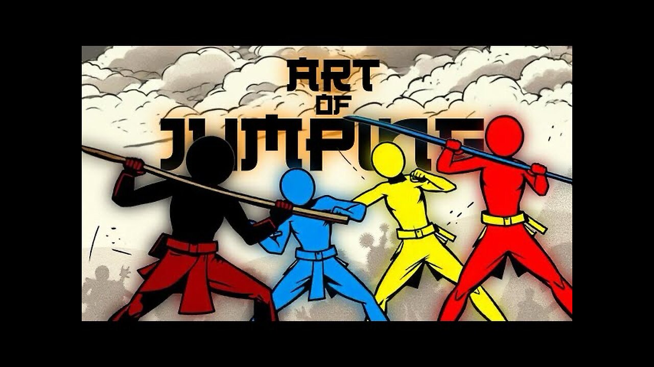 ART OF JUMPING (stick figure animation) -short film