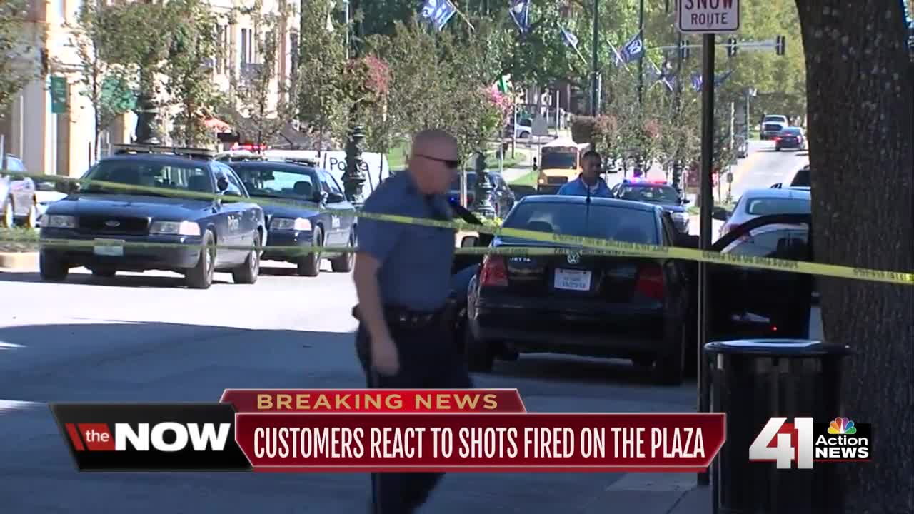 Customers describe chaos after gunshots on Plaza