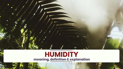 What is HUMIDITY?