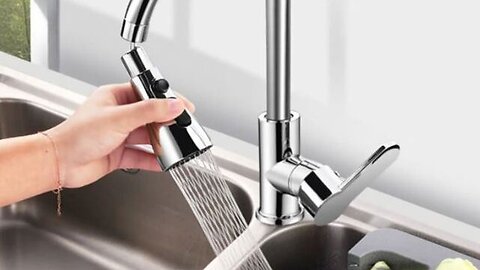 Universal 360 Rotate Filter Faucet Aerator Extender Splash Filter Faucet