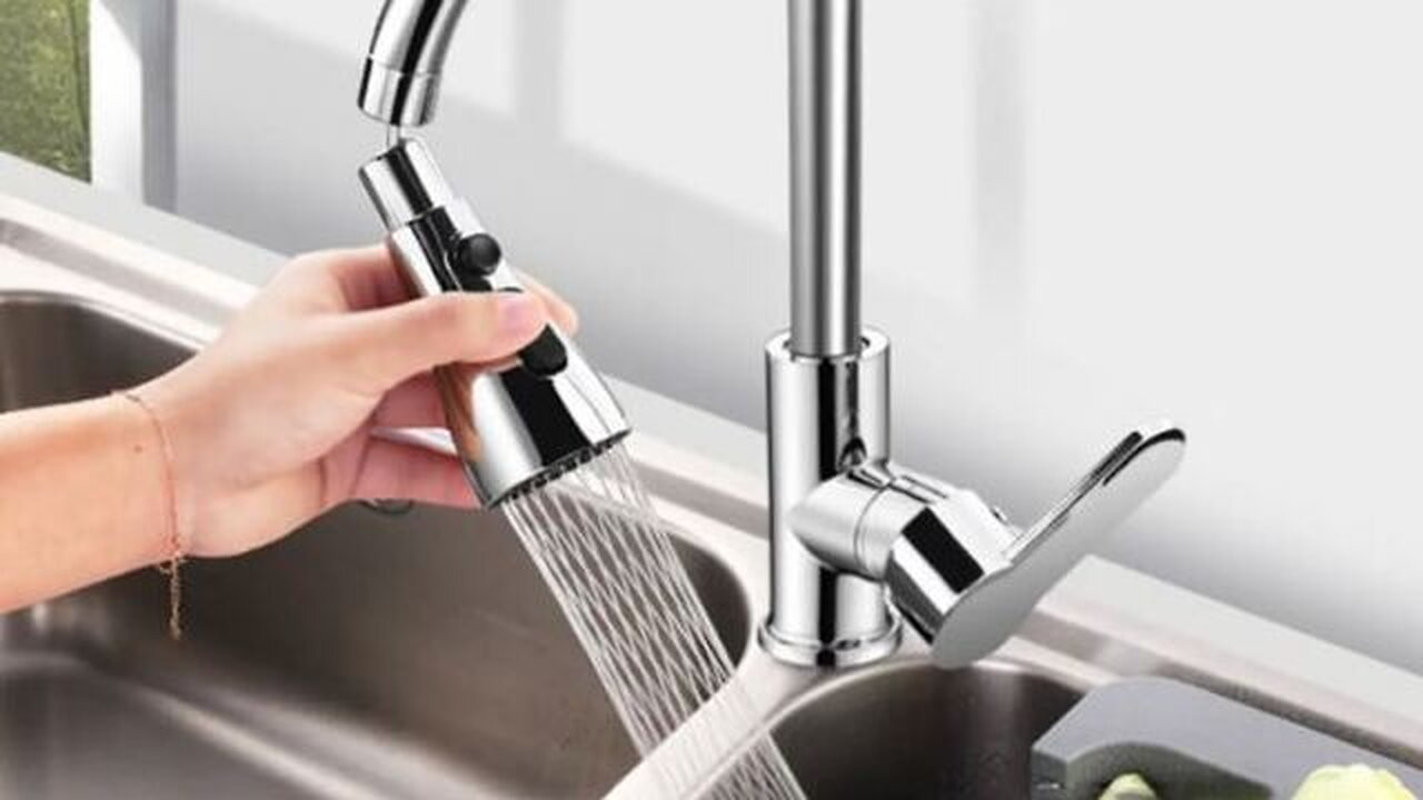 Universal 360 Rotate Filter Faucet Aerator Extender Splash Filter Faucet