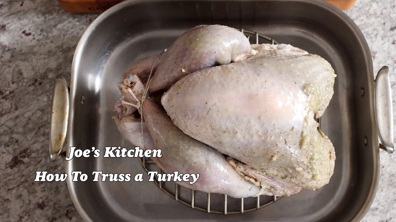 How to Truss a Turkey, Chicken, or any Fowl