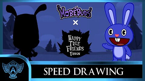 Speed Drawing: Happy Tree Friends Fanon - Cupcake | Mobebuds Style