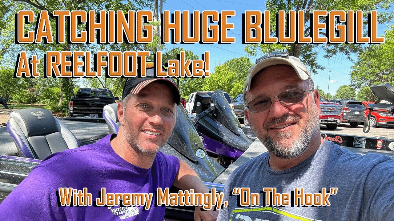 BLUEGILL FISHING, ReelFoot Lake, With Jeremy Mattingly (Part 1) @CrappieMonster EP 2524