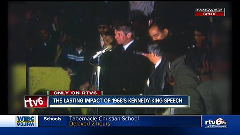 The lasting impact of 1968's Kennedy-King speech in Indianapolis