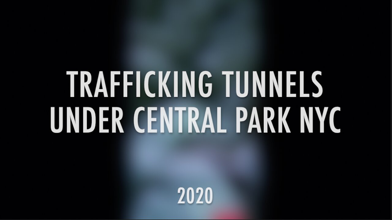 TRAFFICKING TUNNELS UNDER CENTRAL PARK, NYC - 2020