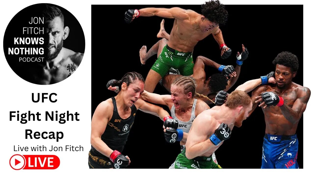 Jon Fitch Knows Nothing ep. 233: UFC Fight Night Recap