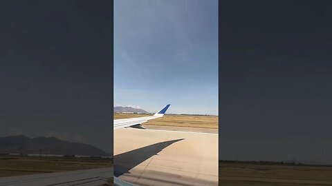 United Express Embraer 175 Takeoff Roll - Salt Lake City