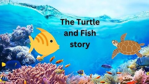 Fish & Turtle Friendship Moral Story l Madhu Makhi