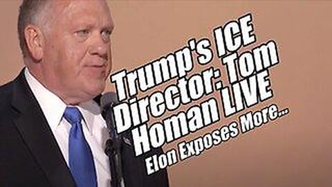 Trump's ICE Director Tom Homan LIVE. Elon Exposes More... B2T Show Aug 14, 2024, 2024