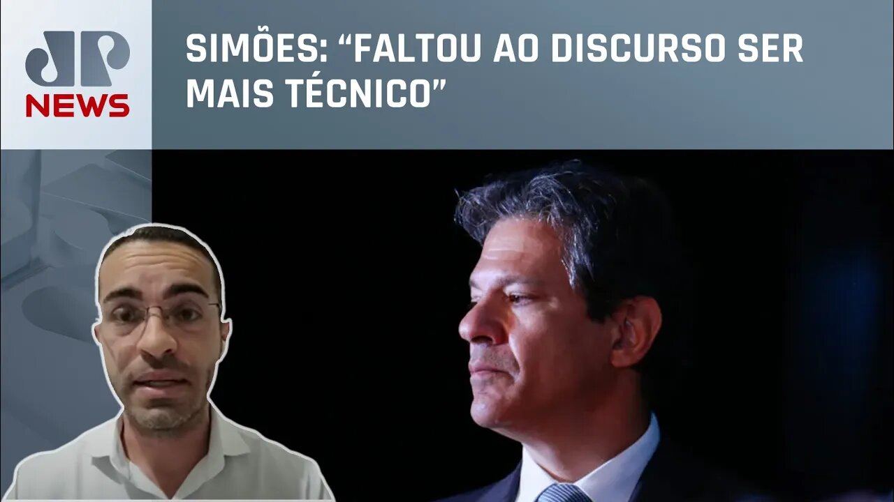 Fernando Haddad promete âncora fiscal durante discurso de posse