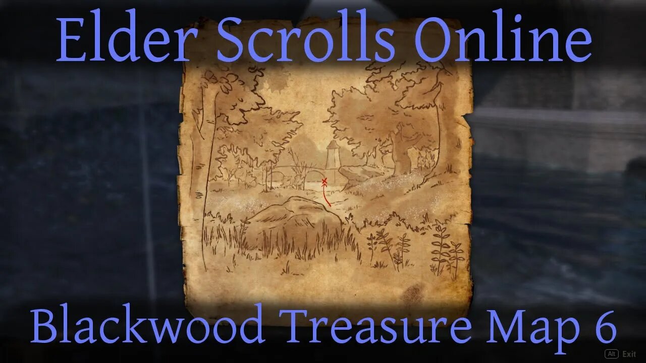 Blackwood Treasure Map 6 [Elder Scrolls Online] ESO