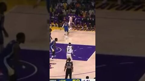 "Austin Reaves Nails Contested Shot over Curry #basketball #nba shorts #reaves #curry #gsw #lakers