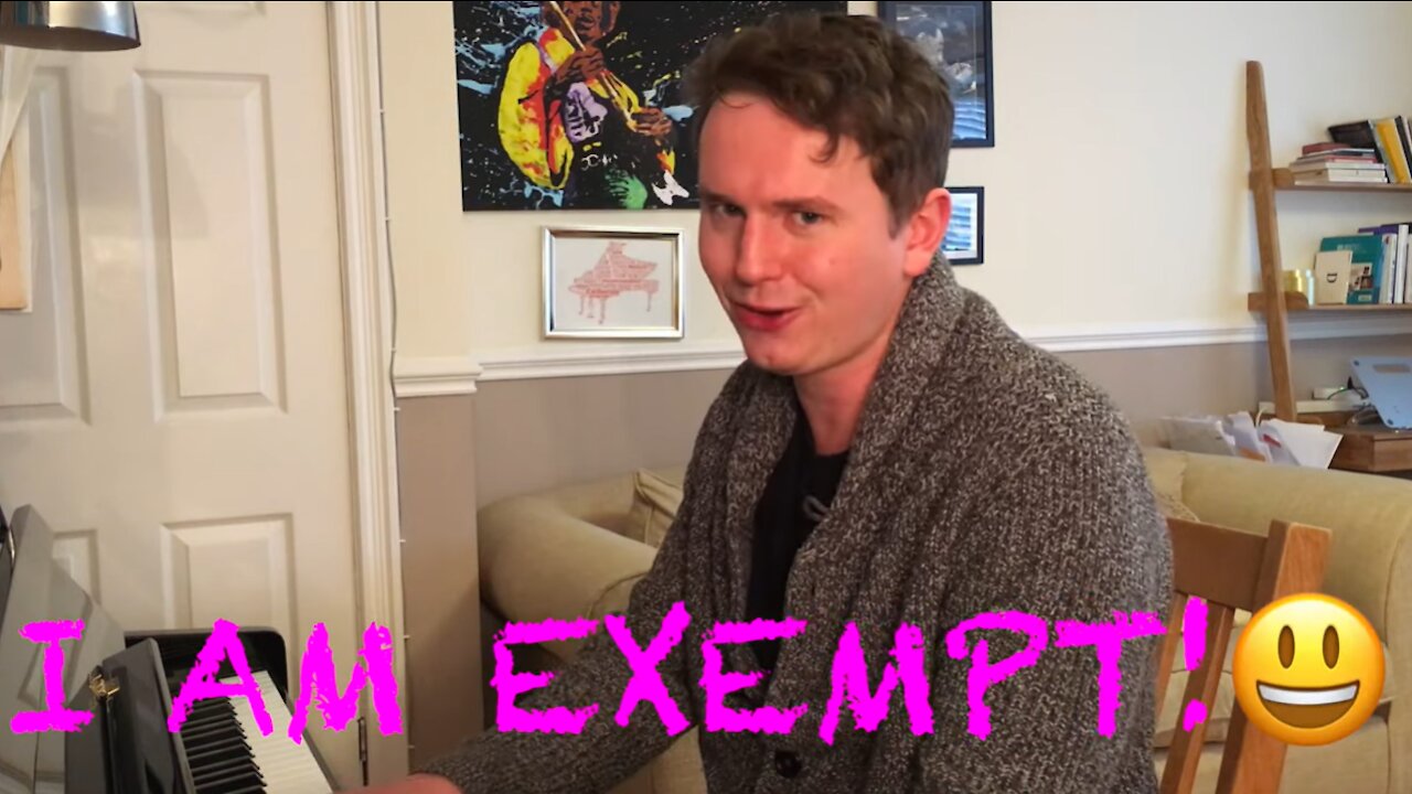 John X Henry: "I´m EXEMPT" (New song celebrating the latest foolishness)