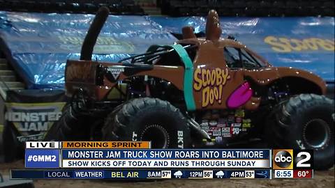 Monster Jam Truck Show roars into Baltimore