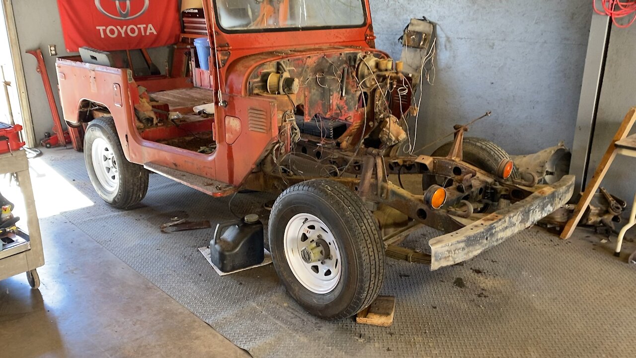 73 FJ40 restoration