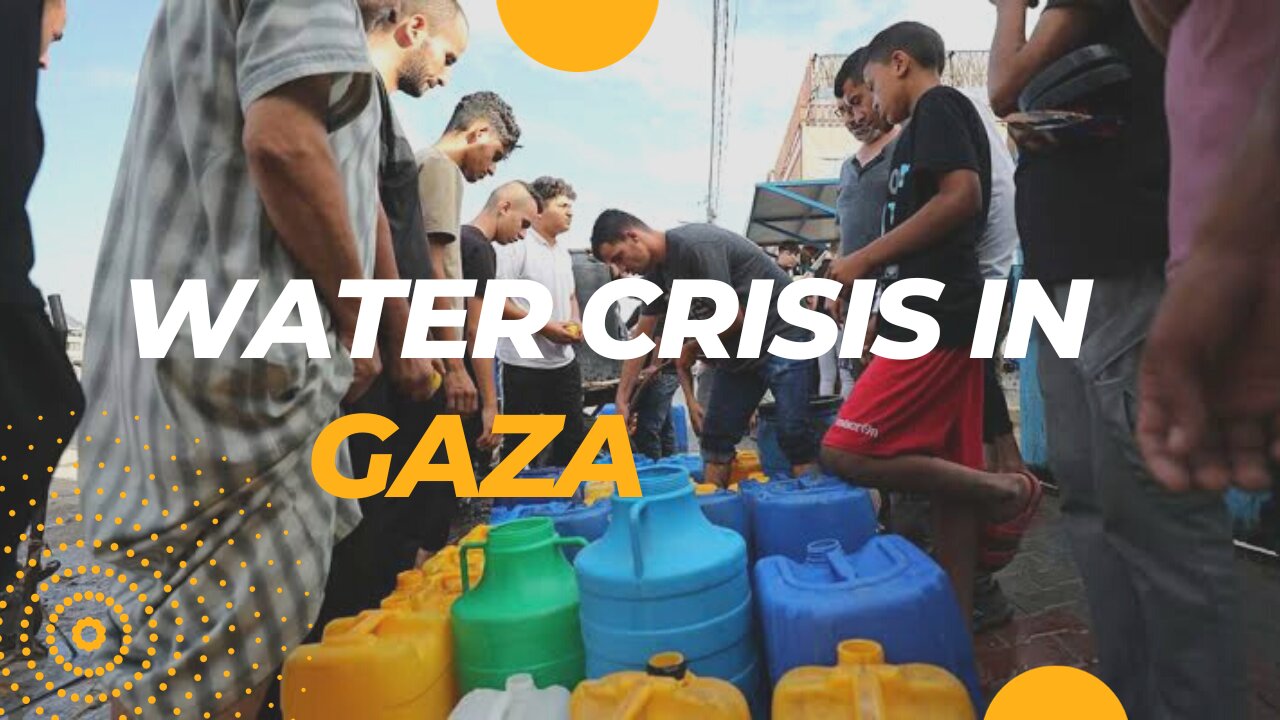 washing in the ocean: gaza's water crisis