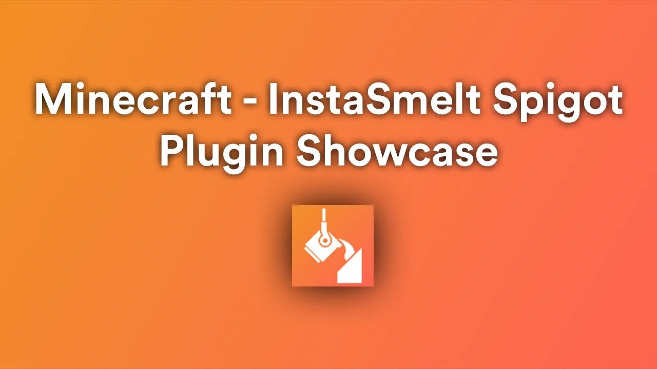 Minecraft - InstaSmelt Spigot Plugin Showcase