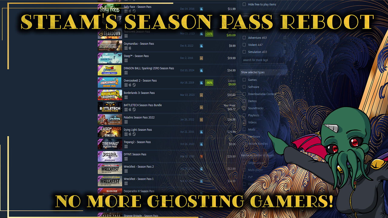 Steam's Season Pass Reboot: No More Ghosting Gamers!