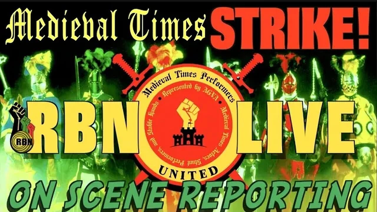 Medieval Times Strike | Live on Location | Workers Fight Back