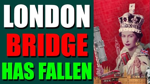 EPIC NEWS UPDATE TODAY - LONDON BRIDGE HAS FALLEN