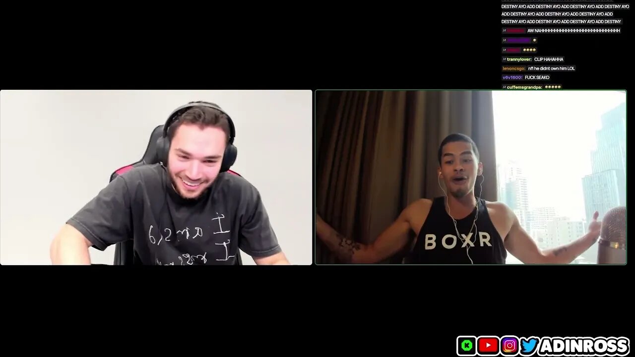 Adin Ross CALLS & PRESSES Sneako on STREAM!! *NOT CLICKBAIT*