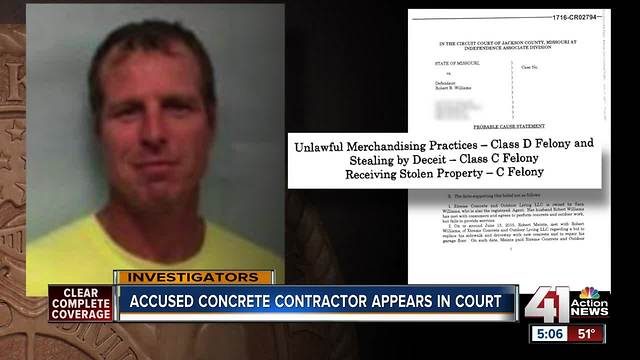 Concrete contractor heading towards trial over accusations of deceptive business practices