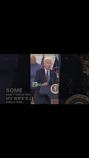 SHOCKING: Biden Makes a VERY Bizarre Joke About His Wife...Not One Laugh...