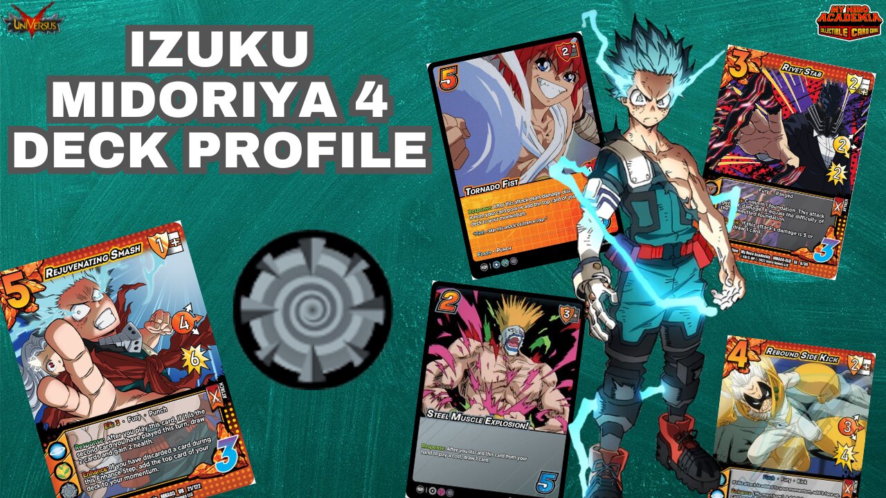 Izuku Midoriya 4 (Void) deck profile/deck overview - pre AOT - Universus