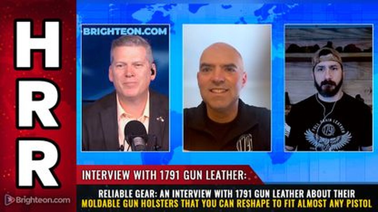 Interview with 1791 Gun Leather about their moldable gun holster