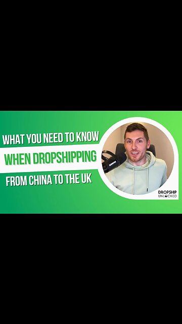 What you need to know when dropshipping from China to the Uk