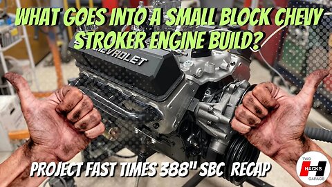 What’s Inside This Small Block Chevy Stroker Engine Build? 388 Cubic Inches of Rowdiness! #chevrolet